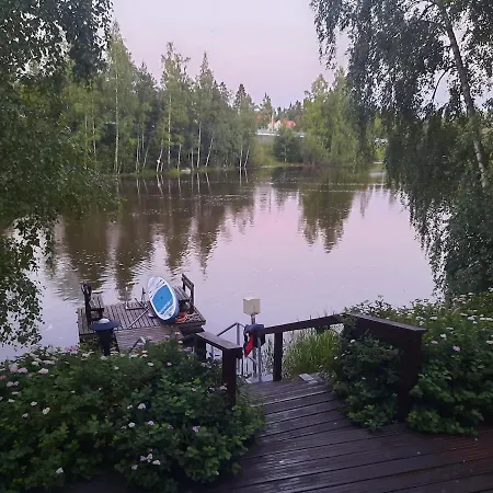 Σαλέ Lovely Riverside Close To Tampere *